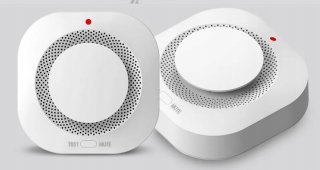 Smart home senzor - Detektor dymu Tuya Detektor dymu zvukový alarm, svetelný alarm, wifi pripojenie